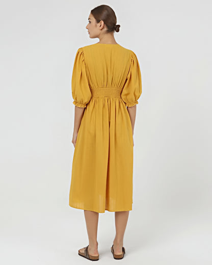 Armürlü Dokulu Elbise | 01