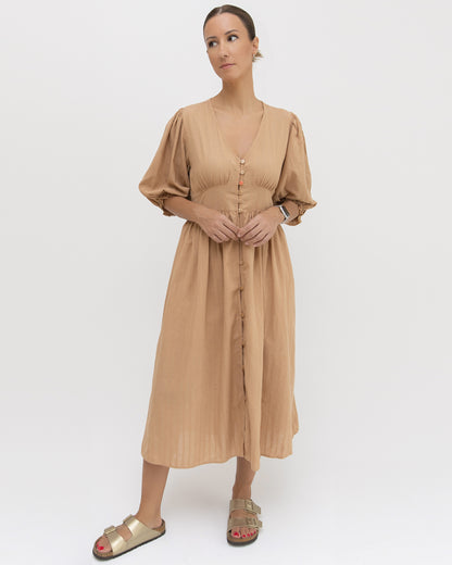 Armürlü Dokulu Elbise | 02