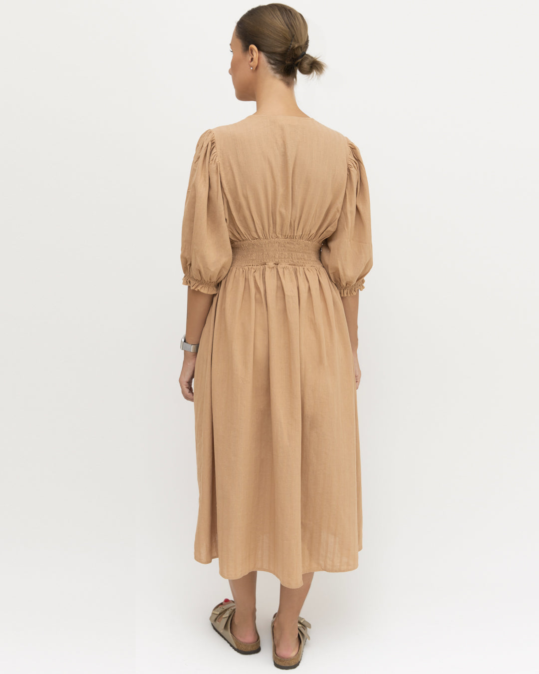 Armürlü Dokulu Elbise | 02