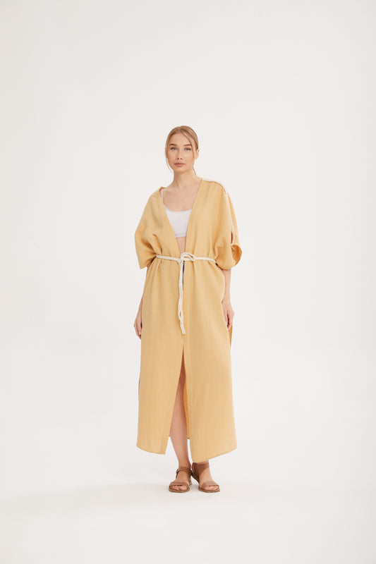 SF8 Müslin Uzun Kimono