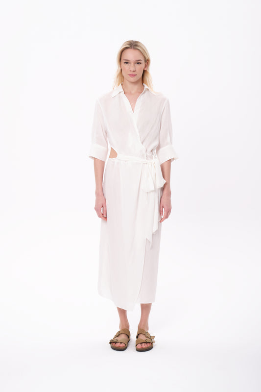 Amalfi Dress Vual Plaj Elbisesi