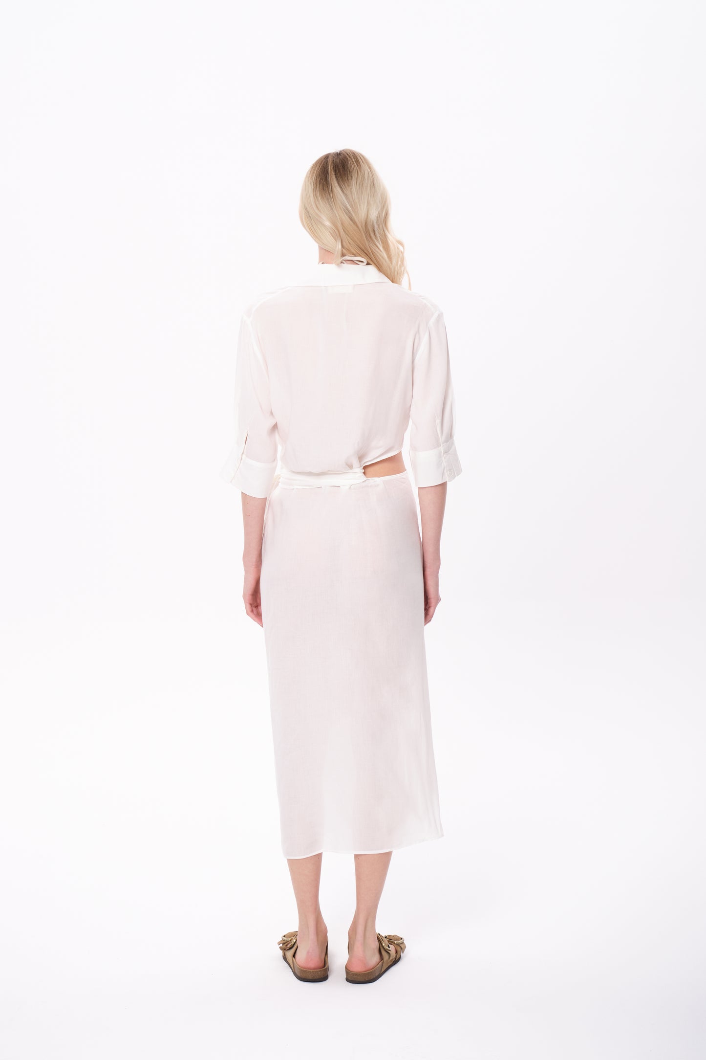 Amalfi Dress Vual Plaj Elbisesi