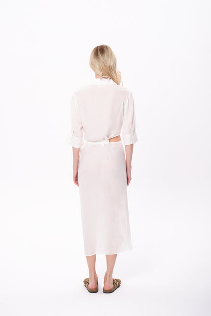 Amalfi Dress Vual Plaj Elbisesi