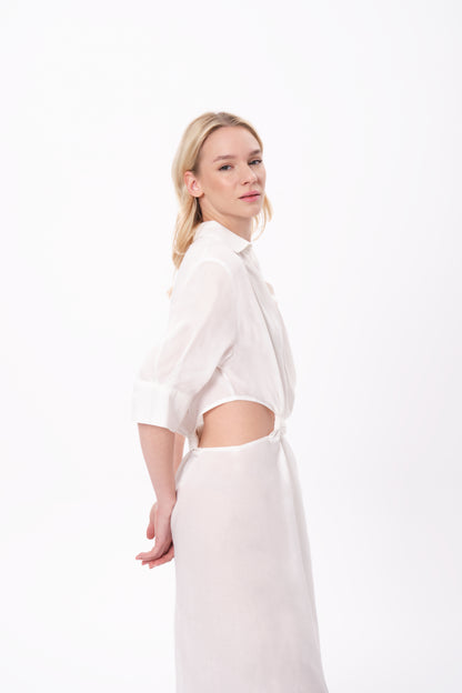 Amalfi Dress Vual Plaj Elbisesi