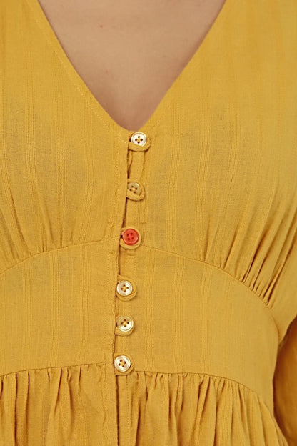 Armürlü Dokulu Elbise | 01