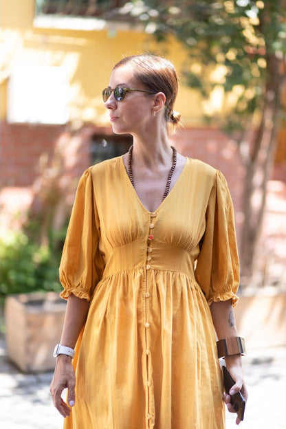 Armürlü Dokulu Elbise | 01